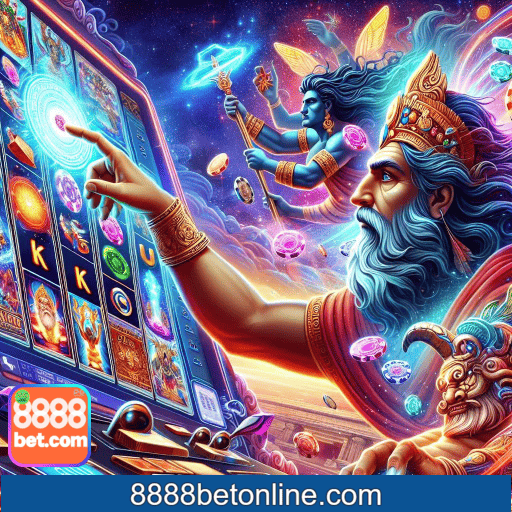 Imagem promocional do login da 8888BET